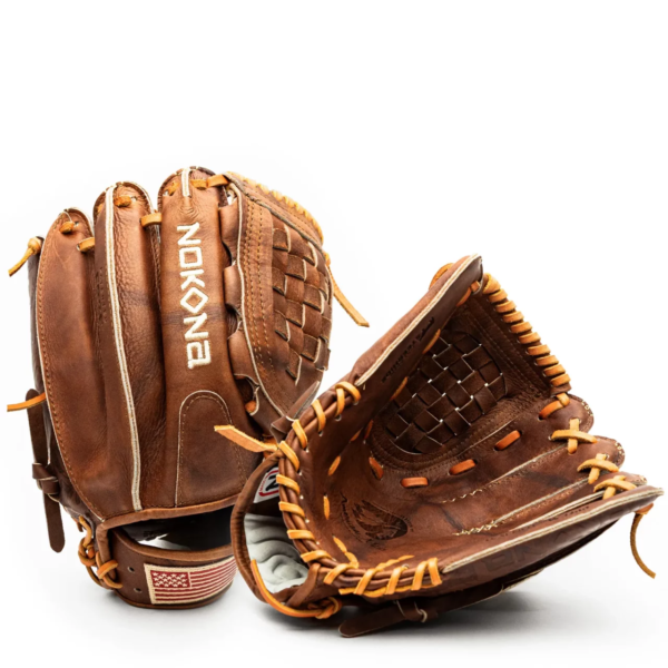 NOKONA WALNUT EDGE PRECISION W-EP1200C - BASKET - 12" BASEBALL / SOFTBALL GLOVE